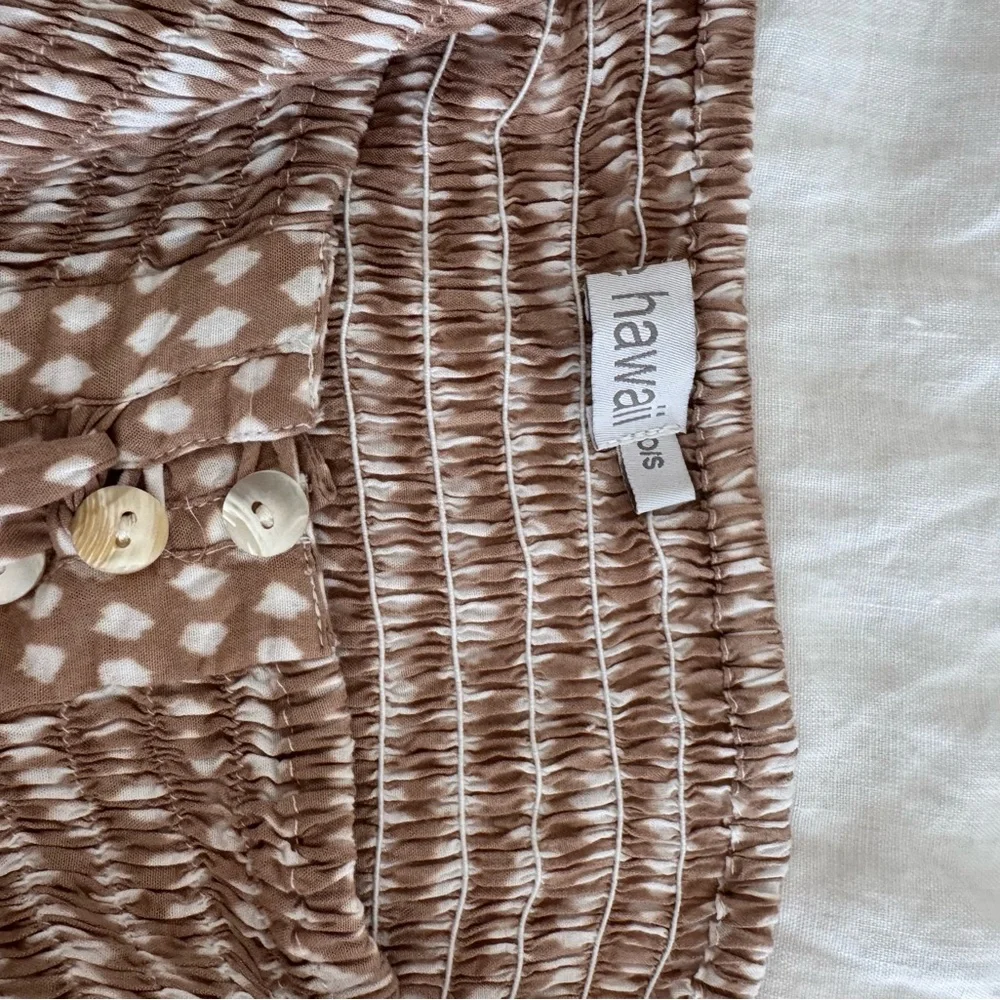 Tiare Hawaii Brown Dakota Skirt and Hollie Crop Top Set - Picture 6 of 7
